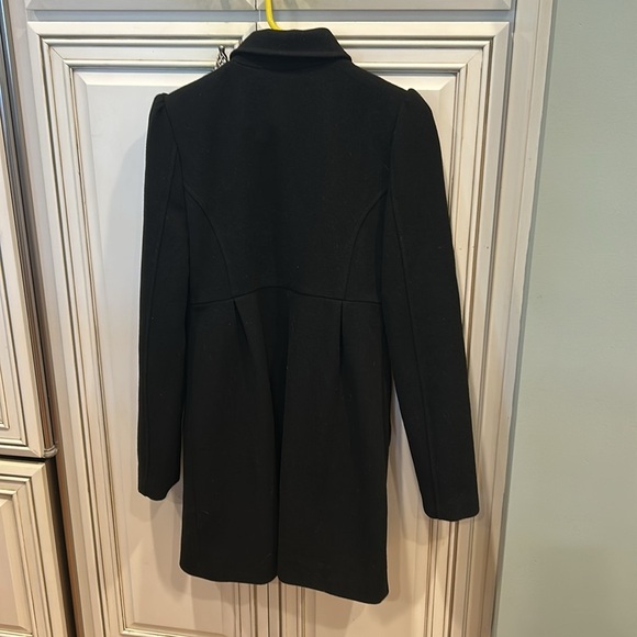 🌿Elegant Black Double-Breasted Coat, size XS🌿 - Picture 3 of 4